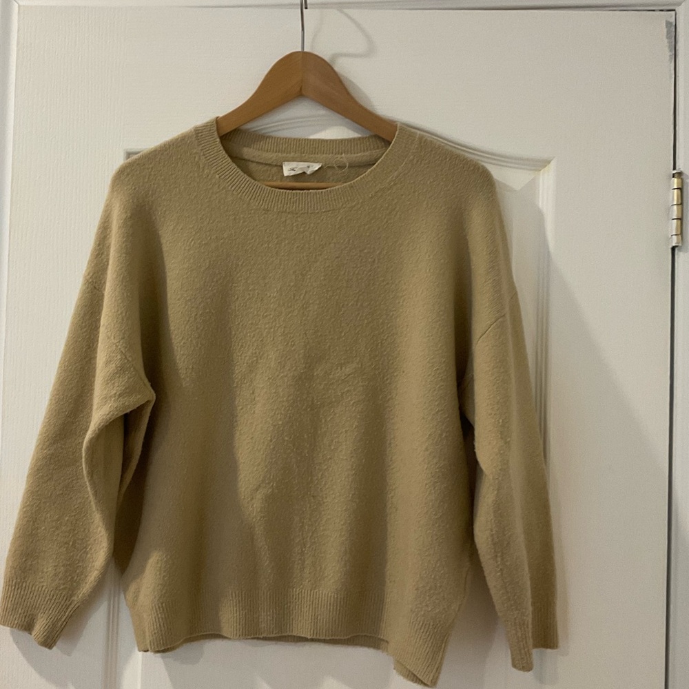 American vintage size Small Cozy Tan Sweater